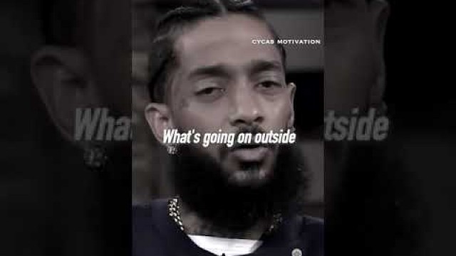 'Nipsey Hussle Shares a Powerful Quote'