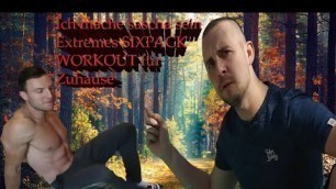 'Ich mache das Workout von Sascha Huber! Extremes SIXPACK WORKOUT für Zuhause | nur 5 Minuten!'
