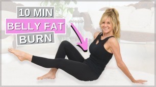 '10 Minute AB WORKOUT For Women Over 50 // Beginner No Equipment!'