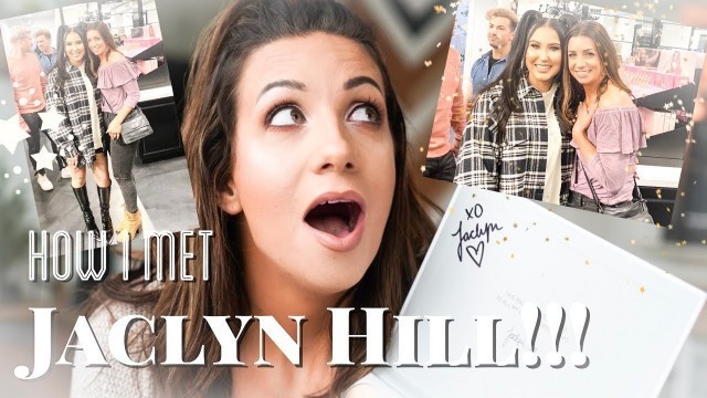 'STORY OF HOW I MET JACLYN HILL!!! And Jaclyn Cosmetics Highlight Giveaway!'