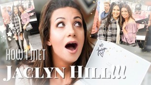 'STORY OF HOW I MET JACLYN HILL!!! And Jaclyn Cosmetics Highlight Giveaway!'