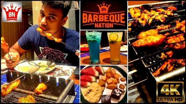 'Barbeque Nation ബുഫേ At Kochi | Unlimited Indian Food | Buffet | Honest Food Review | Grills'