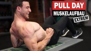 '20 Minuten PULL DAY für Zuhause ohne Geräte! | Rücken, Bizeps - Sascha Huber'