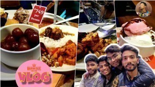 'BHUKKARS IN B.B.Q | UNLIMITED FOOD @749 | PARKSTREET KOLKATA | BARBEQUE NATION | VLOG#2 #Hisatyvlog'