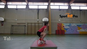 'Balancement avec ballon lesté'