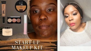'Makeup starter kit || makeup essentials || Kholofelo Seerane || South African YouTuber'