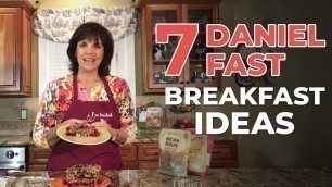 'A Quick and Easy Daniel Fast Breakfast Bar | Unlimited Variations!'