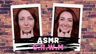 'ASMR - How I do my Eyebrows & Winged Eyeliner! GRWM Makeup Look (Soft Spoken)'