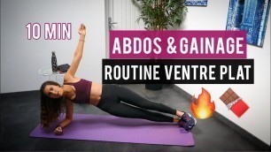 '10 MIN - HIIT Abdos & Gainage 