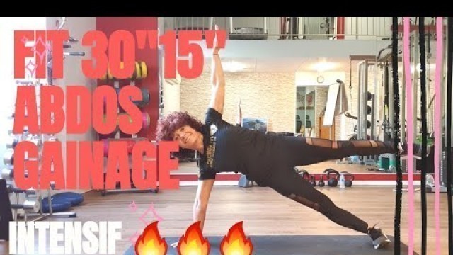'FIT INTERVAL ABDOS GAINAGE 30\"15\"'