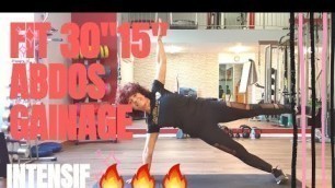 'FIT INTERVAL  ABDOS GAINAGE 30\"15\"'
