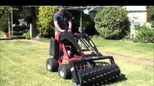 'Canberra Dingo Hire Lawn Aerator'