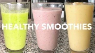 'MY GO TO 5 HEALTHY BREAKFAST SMOOTHIES FALL 2020'