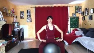 'Séance Pilates avec gros ballon tous niveaux'