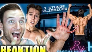 'Kann mich Paul Unterleitner schlagen? - 1000 Klimmzüge in 1 Stunde | Sascha Huber Reaktion'