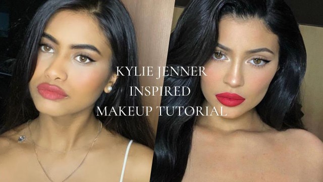 'KYLIE JENNER INSPIRED MAKEUP TUTORIAL'