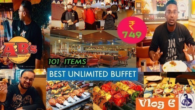 'Absolute Barbecue Vs Barbeque Nation || Unlimited Buffet || #BBQ || Urban Pothik || Vlog 6'