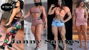 'Fitness & Girls - Janny Santos @japa_bonecadeferro Muscled Brazilian 
