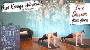 '3 König Workout 45 min mit Fabienne & Karin LIVE @ JOSKO FITNESS'