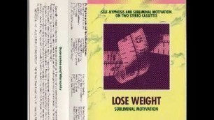'\"Lose Weight (Subliminal Motivation)\" 1980s cassette'
