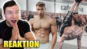 'Sascha Huber reagiert auf den Calisthenics Weltmeister | Andrea Larosa'