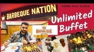 'Barbeque Nation Delhi || bbq || Unlimited food in delhi @veerupajivlogs'