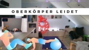 'Lappen macht Sascha Huber Ganzes Oberkörper Workout für Zuhause ohne Geräte | 30 Minuten 