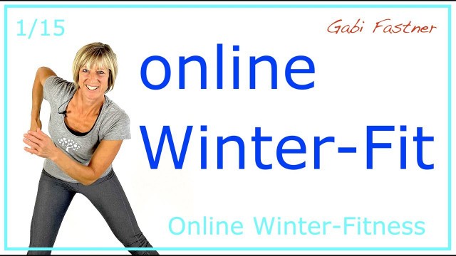 '1/15❄️ 25 min. online Winter-Fitness | ohne Geräte'
