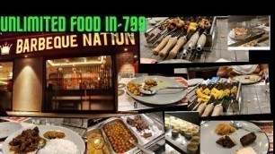 '!! UNLIMITED FOOD ₹-799!!BARBEQUE NATION CUTTACK!!'