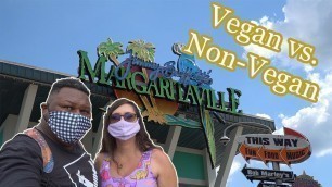 'Margaritaville Restaurant | Vegan & non-vegan food review | Universal Studios CityWalk Orlando'