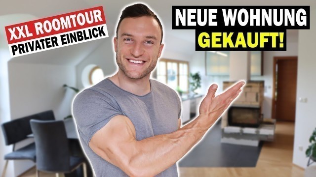 'Neue Wohnung mit Home Gym gekauft | DIE XXL ROOMTOUR'
