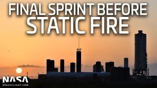 SpaceX Boca Chica - Gearing up for Starship SN5's Static Fire testing
