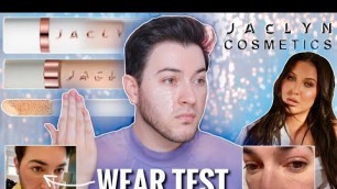 'Testing the new Jaclyn Cosmetics Complexion Collection! My honest thoughts...'