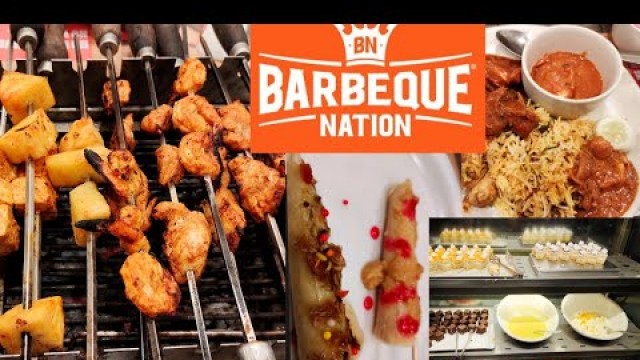 'Unlimited Food @Barbeque Nation Unlimited Buffet | Tips & Tricks #barbequenation #happinessonreels'