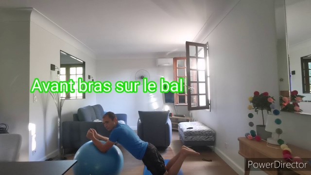 'Exercise avec ballon'