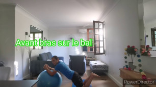 'Exercise avec ballon'