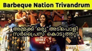 'Barbeque Nation Trivandrum Review | Unlimited food buffet at 700 | Trivandrum Restaurants Ep #01'