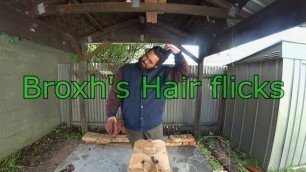 'Broxh\'s hair flicks and haircare Video'