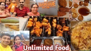 'Barbeque Nation UNLIMITED Food || After Lockdown || BBQ Buffet'