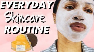 'Everyday Skincare Routine + Farmacy Beauty Honey Potion Mask Review| LEILANI IMAN'