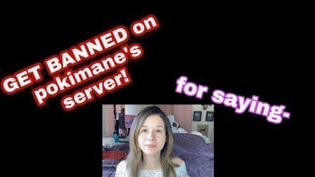 'how to GET BANNED in pokimane\'s server!'