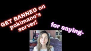 'how to GET BANNED in pokimane\'s server!'
