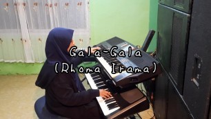 'Gala-Gala (Rhoma Irama) Karaoke Lirik | Latihan Keyboard KN 1400'