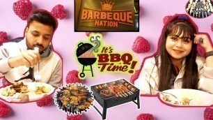 '#19 Unlimited Nonveg and Veg food in just 786₹ |BARBEQUE NATION| JANAKPURI'
