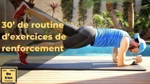 '6 exercices de gainage pour augmenter sa performance | 30 minutes de routine de renforcement'