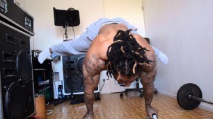 'ROUTINE GAINAGE fin de workout ( abs , back shoulders chest ) Bar brothers'