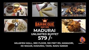 'Barbeque Nation  Madurai Buffet | barbeque nation madurai price list | Unlimited Buffet 699'