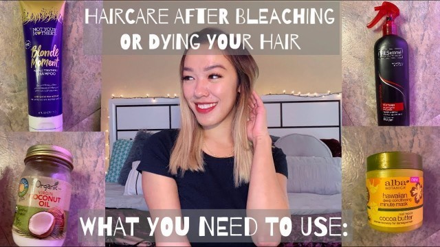 'Haircare After Bleaching or Dying your Hair | Effective products proven and tested by RoseMary Lopez'