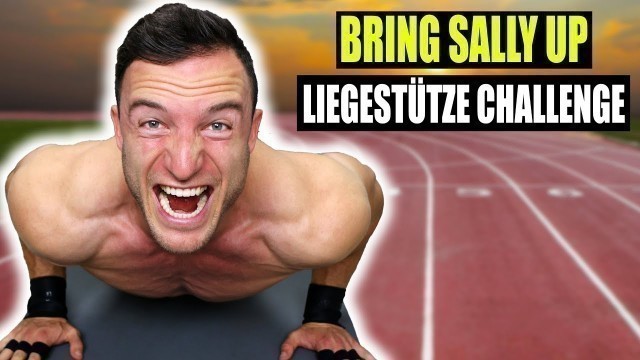 'BRING SALLY UP - Liegestütze Challenge | Sascha Huber'