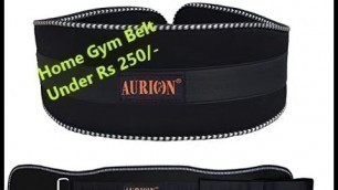'Aurion Fitness belt - unboxing'